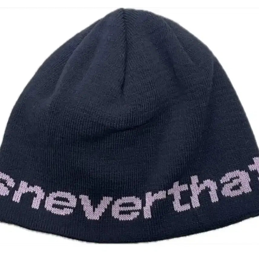 [BUNJANG] Thisisneverthat Logo Beanie Navy/Pink / 디스이즈네버댓 비니 네이비 핑크