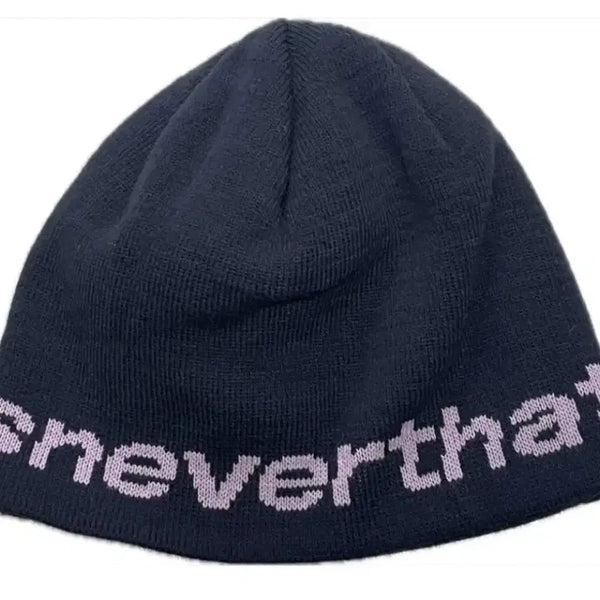 [BUNJANG] Thisisneverthat Logo Beanie Navy/Pink / 디스이즈네버댓 비니 네이비 핑크