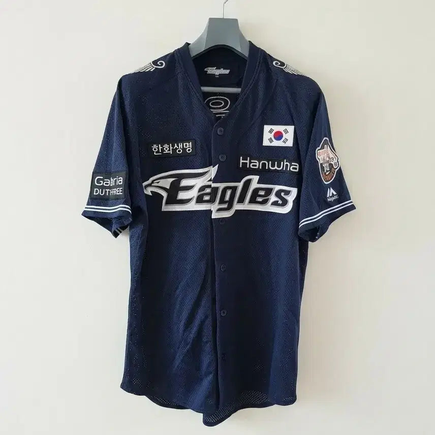 [BUNJANG] Hanwha Eagles 2018 Jung Eun-won #43 Air Force Wing Uniform (Size 105) / 한화 이글스 2018 정은원 43번 에어포스 윙니폼 105