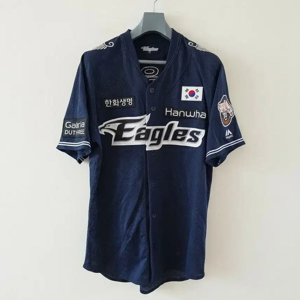 [BUNJANG] Hanwha Eagles 2018 Jung Eun-won #43 Air Force Wing Uniform (Size 105) / 한화 이글스 2018 정은원 43번 에어포스 윙니폼 105