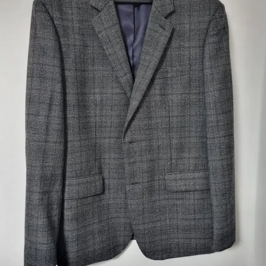 [BUNJANG] London Talk Check Pattern Jacket Size 110 / 런던 톡 체크 패턴 재킷110