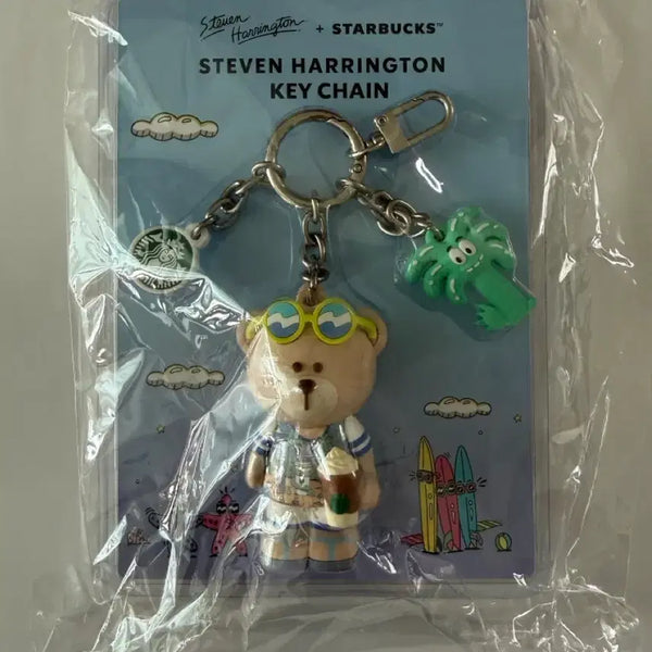 [BUNJANG] Starbucks Stranger Things Steve Harrington Bearista Keyring / 스타벅스 스티븐 해링턴 베어리스타 키링 새상품