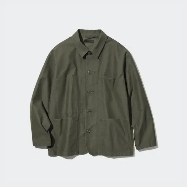 [BUNJANG] Uniqlo Utility Jacket Olive / [유니클로] 유틸리티 자켓 올리브
