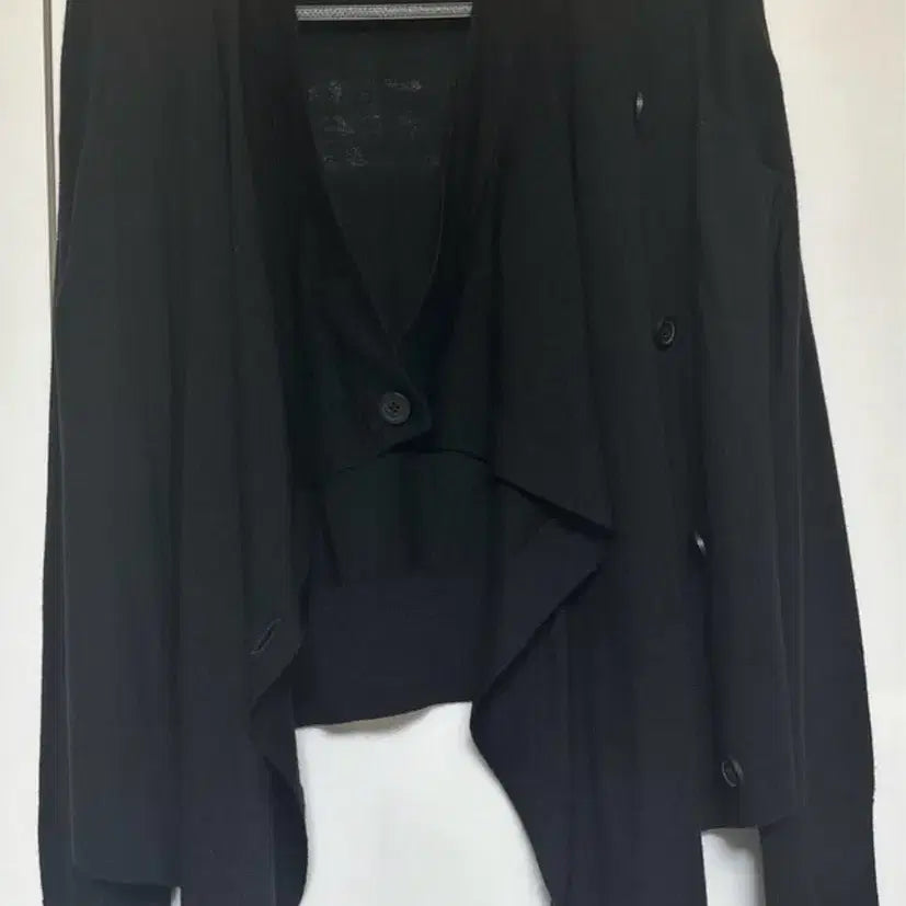 [BUNJANG] COS Black Wool 100% Knit Cardigan / 코스 블랙 니트 울100가디건
