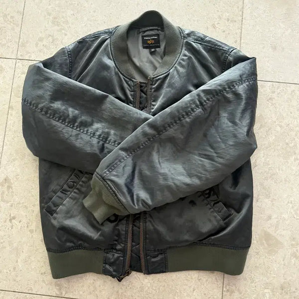 [BUNJANG] Dine det x Alpha Industries MA-1 Jacket - Size S / 디네뎃 x 알파 콜라보 ma-1 자켓 사이즈s