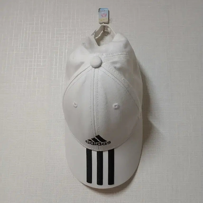 [BUNJANG] Adidas Three-Stripes Ball Cap White / 아디다스 삼선 볼캡 화이트