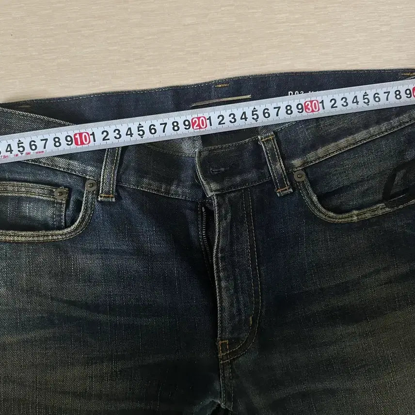 [BUNJANG] Saint Laurent Green Washing Jeans Size 30 / 생로랑 녹워싱 진 30