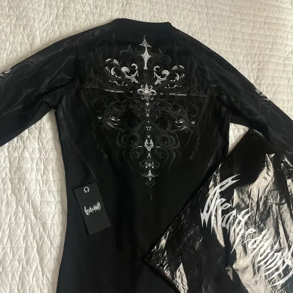 [BUNJANG] Breathedivinity Long Sleeve Comp Black L Size / { L size } breathedivinity 브레드디비니티 롱슬리브 컴프 블랙