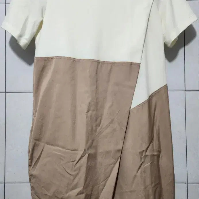 [BUNJANG] COS Mixed Material Wrap Skirt Dress / COS 랩스커트 원피스