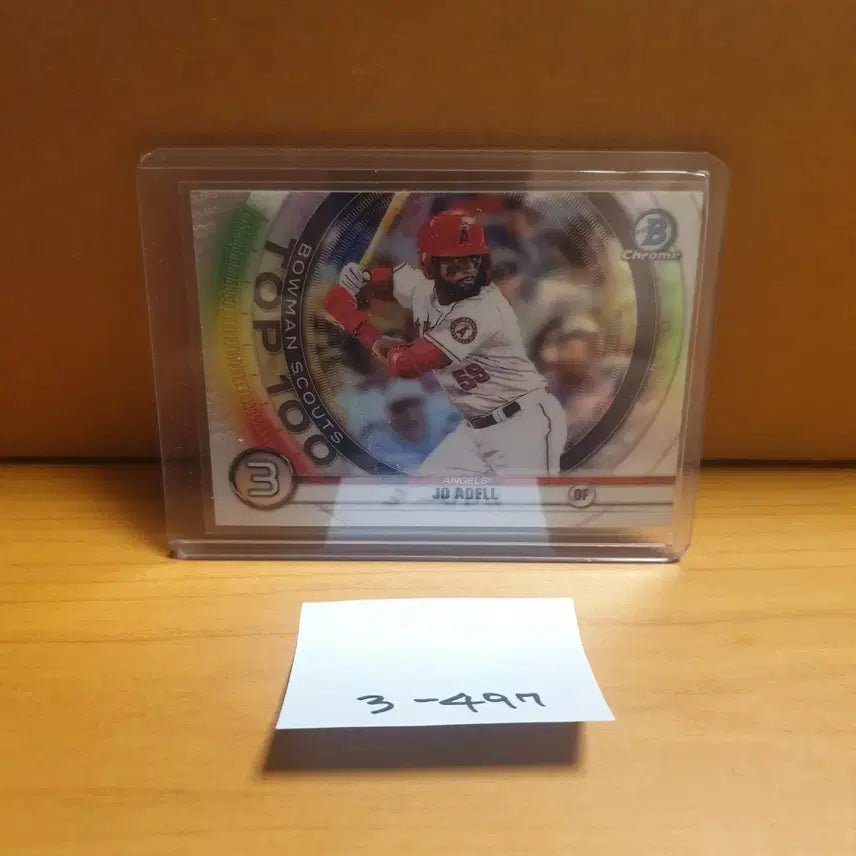 [BUNJANG] Topps Baumann Joe Adell Baseball Card / 탑스 바우만 조 아델 야구카드