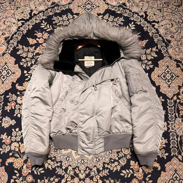 [BUNJANG] US Military Original Alpha Industries N-2B Flight Jacket (M) / 미군 오리지널 알파 N-2B 플라이트 자켓 M