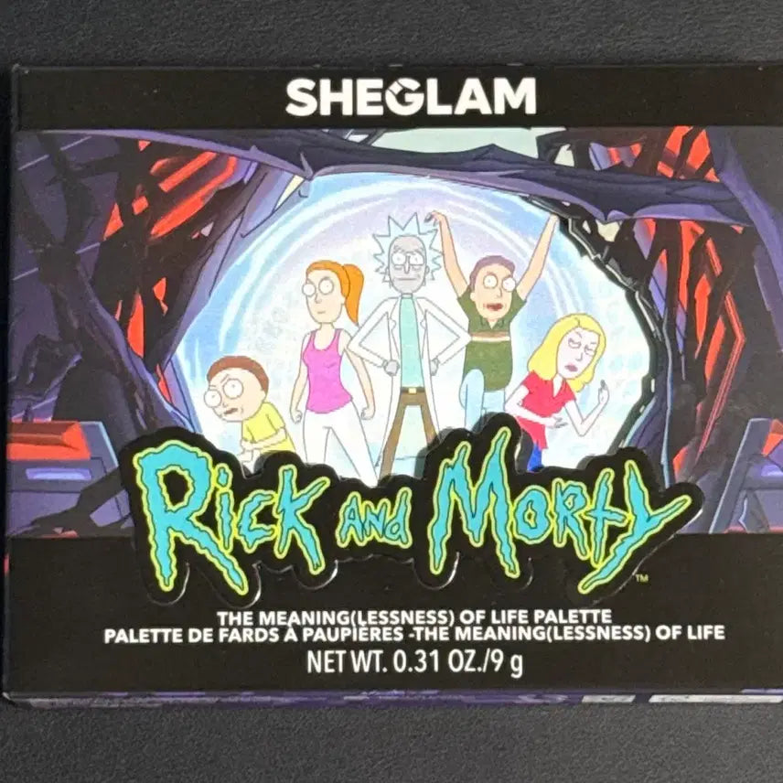[BUNJANG] Sheglam Rick and Morty Collaboration Shadow Palette (Sealed) / (미개봉) 쉬글램 릭앤모티 콜라보 섀도우 팔레트