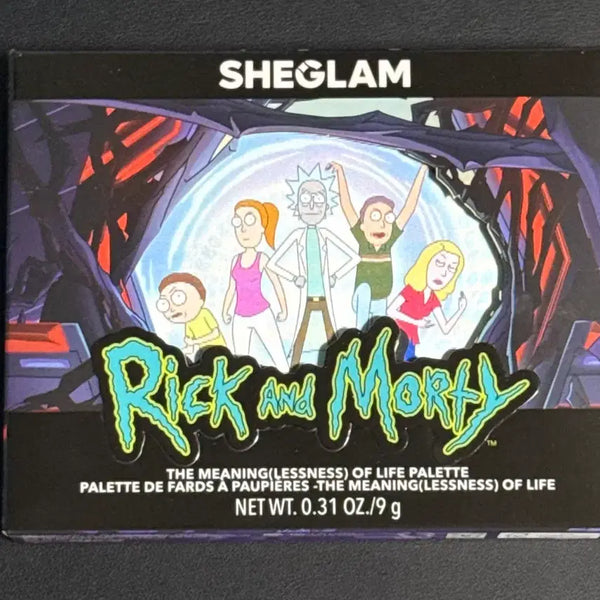 [BUNJANG] Sheglam Rick and Morty Collaboration Shadow Palette (Sealed) / (미개봉) 쉬글램 릭앤모티 콜라보 섀도우 팔레트