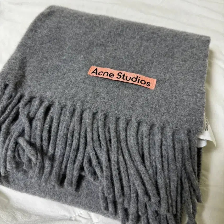 [BUNJANG] Acne Studios Wool Scarf Grey / Acne Studios 머플러 그레이