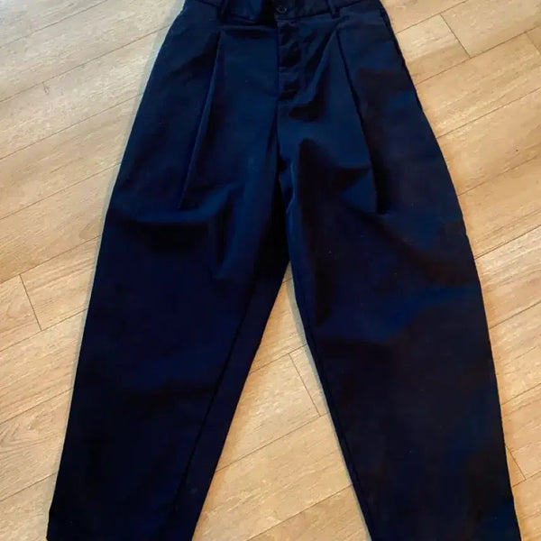 [BUNJANG] Muji Women's Chino Pants Navy S Size / 무인양품 여성 치노 팬츠 네이비 S사이즈