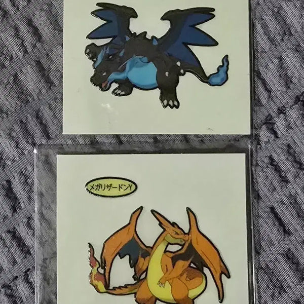 [BUNJANG] Pokemon Mega Charizard X & Y Stickers / 포켓몬 메가 리자몽 X, Y 스티커