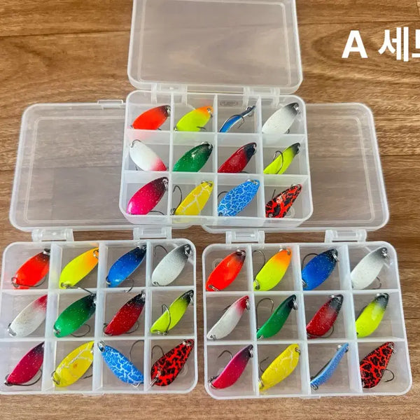 [BUNJANG] Fishing Lure Spoon Set (3 Types) / 스푼 세트 3종류 판매
