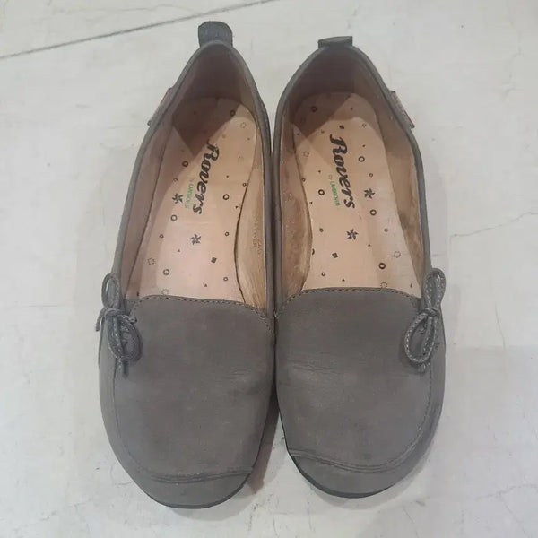 [BUNJANG] Landrover Gray Flat Shoes / 랜드로바 플랫슈즈 회색