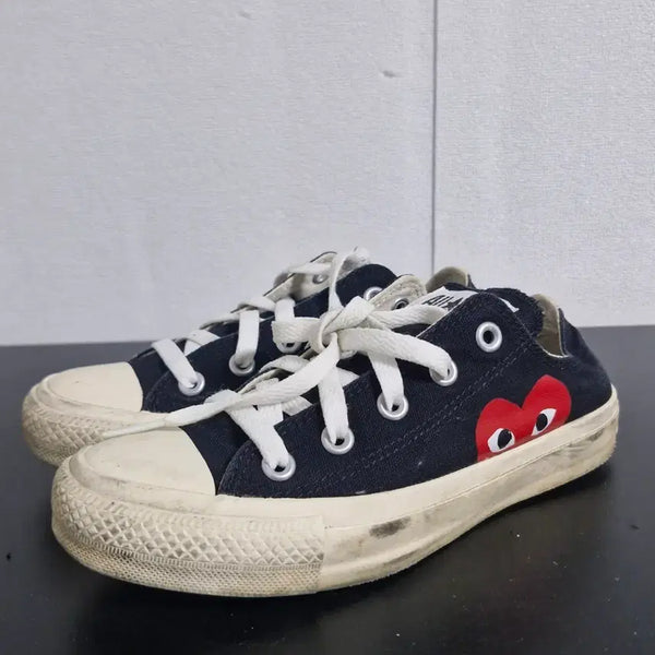 [BUNJANG] Comme des Garçons Converse Chuck Taylor All Star / 꼼데가르송 컨버스 척테일러(220)