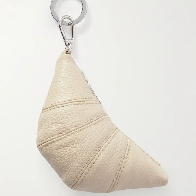 [BUNJANG] Lemaire Mini Croissant Key Holder Soft Grained Leather Desert / 르메르 미니 크루아상 키 홀더 소프트 그레인드 레더 데저트 [OS]