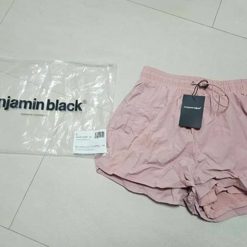 [BUNJANG] Craciang Benjamin Swim Shorts Black/Pink (S) / (시착 1회) 크라시앙 벤자민 블랙 분홍색 수영 반바지 (S)