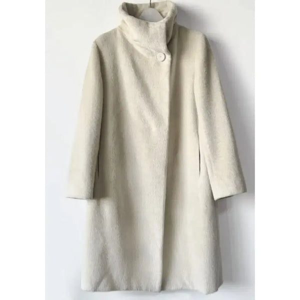 [BUNJANG] Mine Lama Wool Coat / 마인 MINE 라마 울 코트