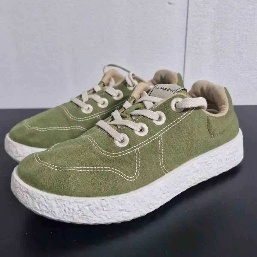 [BUNJANG] Lemont L.A. Green Sneakers / 르무통 스니커즈 그린(240)