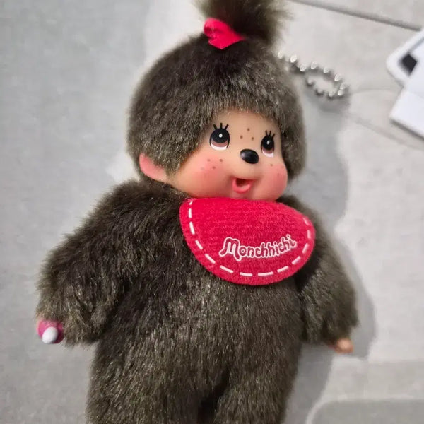 [BUNJANG] Monchhichi Mini Girl Keyring (New) / 몬치치 미니 걸 키링 (새상품)