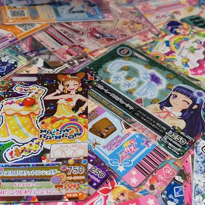 [BUNJANG] Aikatsu! Ichigo - School Look Campaign Card Pack / 아이카츠 아이엠스타 all 일판 랜봉 20장 판매 스쿨룩 캠페인 카드 포함