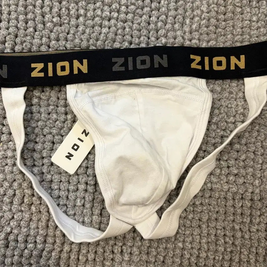 [BUNJANG] ZION Men's Jockstrap Briefs White / ZION 남성 삼각팬티 화이트 작스트랩