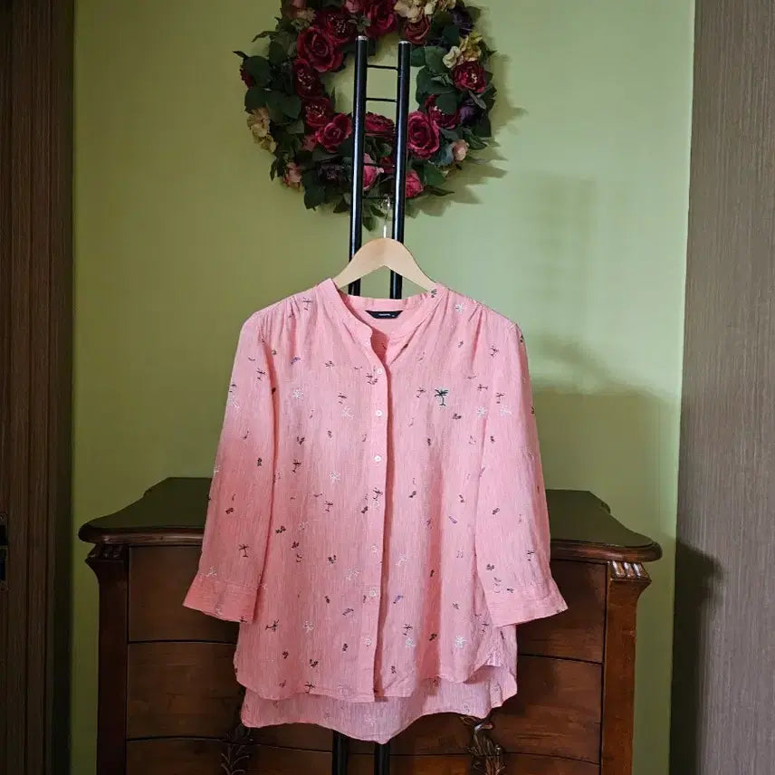 [BUNJANG] Hazzys 100% Linen Shirt / 헤지스 린넨100% 셔츠
