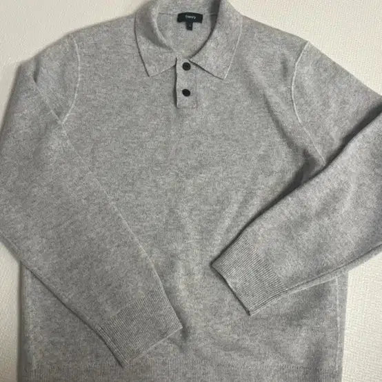 [BUNJANG] Theory Knit Polo L / 띠어리 카라 니트 L