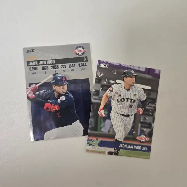 [BUNJANG] KBO Plus Card Lotte Giants Jeon Jun-woo Record/Normal / KBO플러스 카드 롯데자이언츠 전준우 레코드/노멀