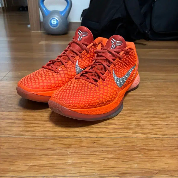 [BUNJANG] Nike Kobe 6 Protro Total Orange Sneakers / 코비6 프로트로 토탈 오렌지 265
