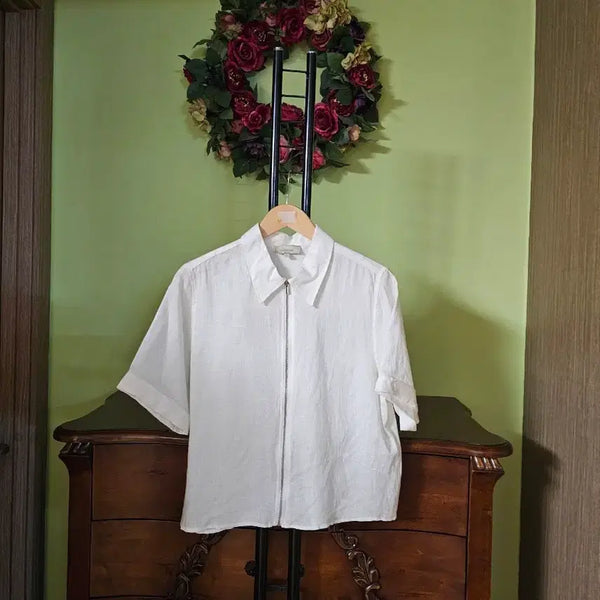 [BUNJANG] Celeb Shop 100% Linen Jumper (Size 55) / 셀렙샵 린넨100% 점퍼