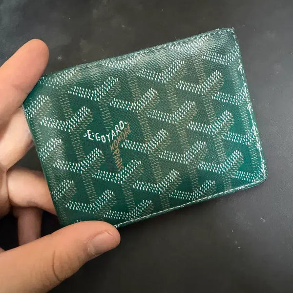 [BUNJANG] Goyard Victoire Wallet Green / [정품]고야드 빅투아르 반지갑 그린