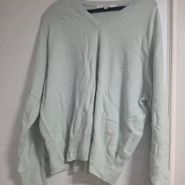 [BUNJANG] On&On V-Neck Knit Mint / 온앤온 브이넥 니트 민트