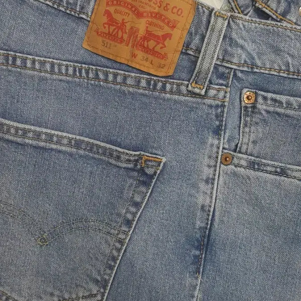 [BUNJANG] Levi's 511 Jeans (Overseas Edition) Stretch Denim 34-35 Inch / 리바이스진511(해외판) 스판청바지 34~35인치(No.520)드라이완료!