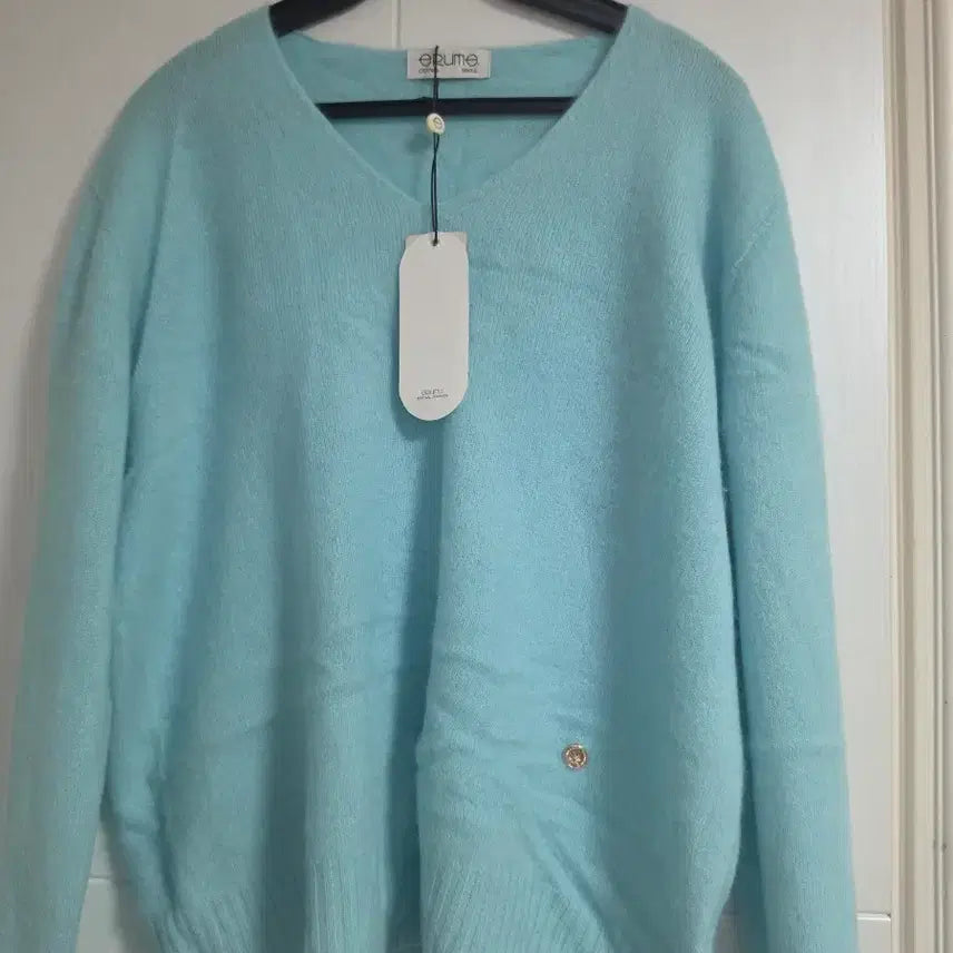 [BUNJANG] Etto Bell Sky Blue Knit / 에뜨벨 스카이블루 니트