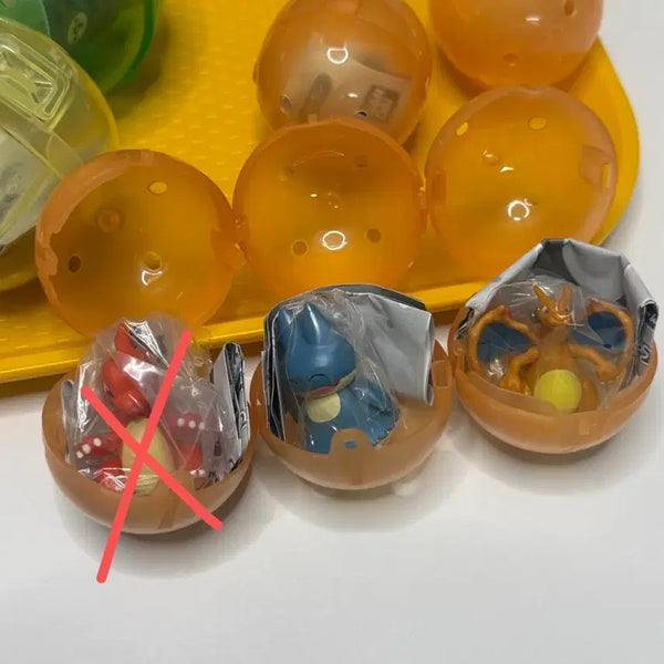 [BUNJANG] Pokemon Gachapon Charizard, Snorlax / 포켓몬 대롱가챠(리자몽, 먹고자)