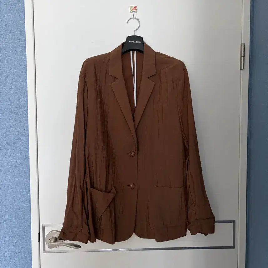 [BUNJANG] Brown Jacket and Pants Set / 자켓바지 셋업