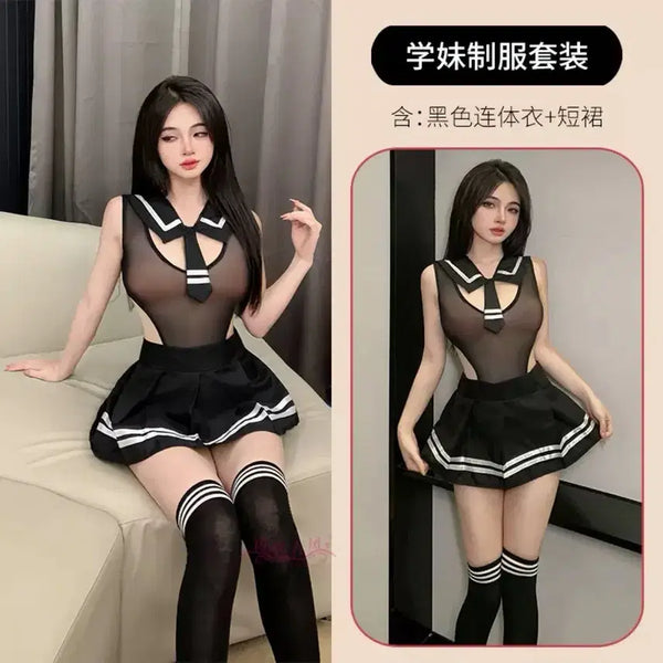 [BUNJANG] Sexy Schoolgirl Costume Set / 섹시 스쿨룩
