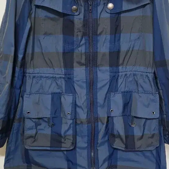 [BUNJANG] Burberry Brit Check Hooded Jumper / 버버리브릿체크후드점퍼
