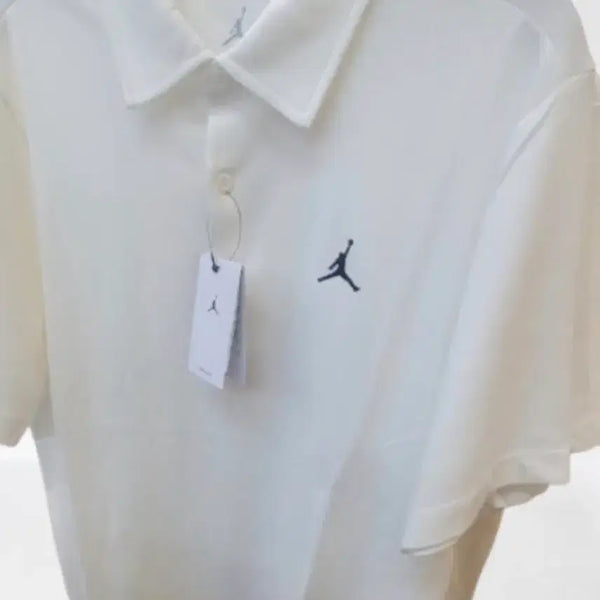 [BUNJANG] Nike Jordan White Polo Shirt / [나이키] 나이키 조던 화이트 카라티