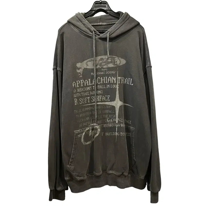 [BUNJANG] Travel Pigment Hoodie / 트래블 피그먼트 후드티