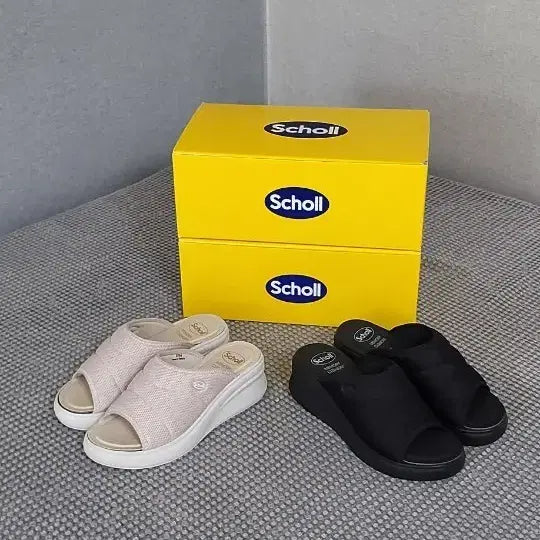 [BUNJANG] Shawl Slipper Beige/Black / 새상품)숄 슬리퍼 (235전후)