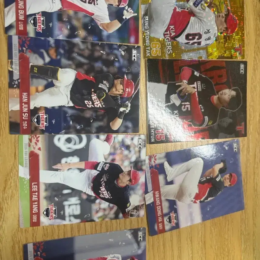 [BUNJANG] Kia Tigers KBO Baseball Cards Bundle Set / Kbo야구카드 기아