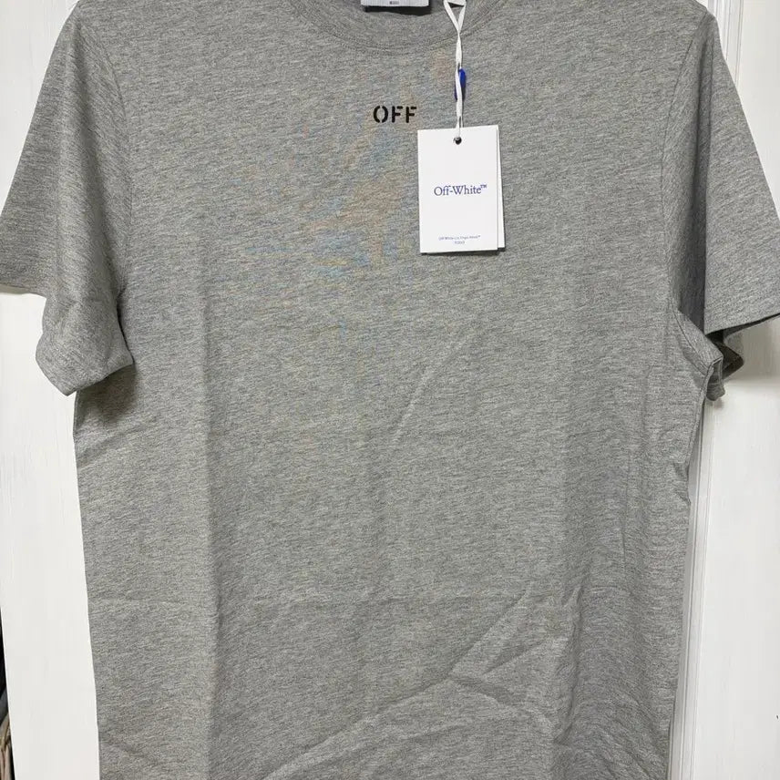[BUNJANG] Off-White T-Shirt Grey / 오프화이트 반팔티 그레이