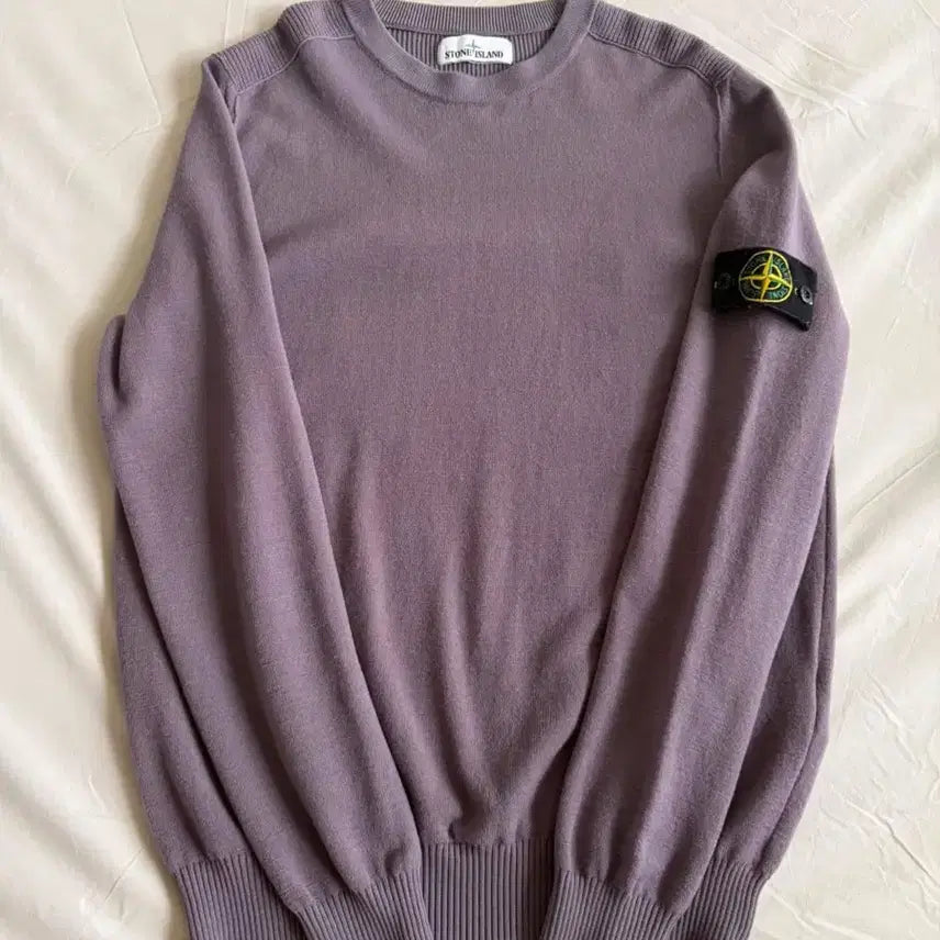 [BUNJANG] Stone Island Knit Sweatshirt / [정품] 스톤아일랜드 니트맨투맨