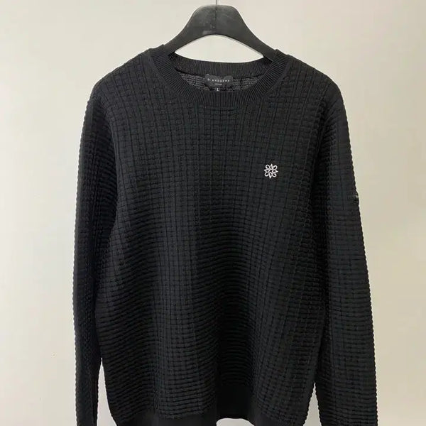 [BUNJANG] ST.ANDREWS SCOTLAND Stretch Poly Knit Sweater L / 빈티지 ST.ANDREWS SCOTLAND 스트레치 폴리 니트